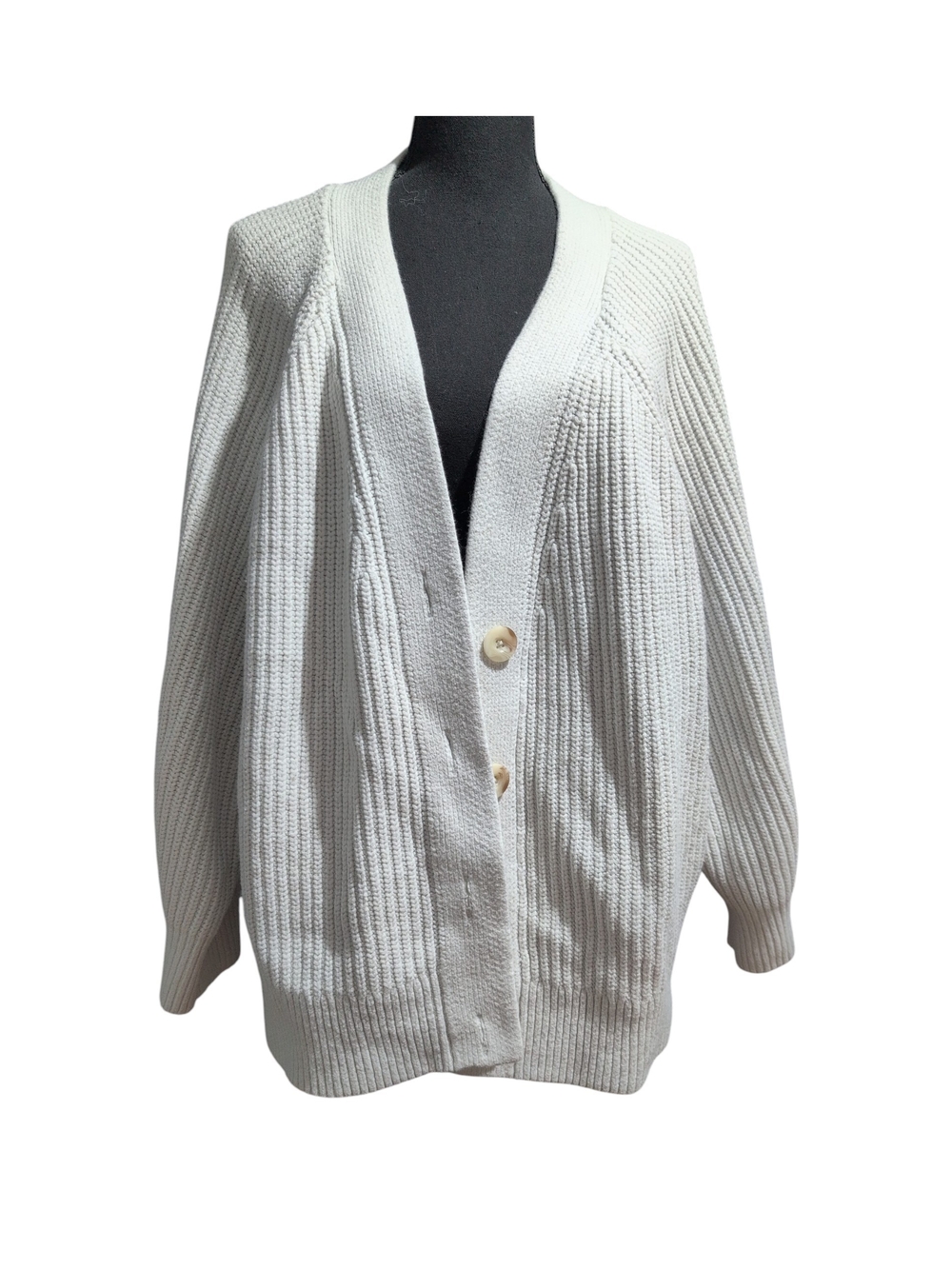 Old Navy Open Knit Button-Front Cardigan Sweater Size 4X